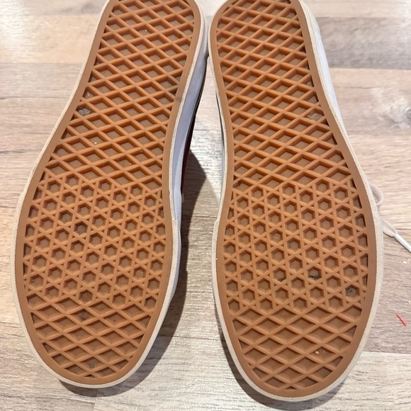 Red High-Top Sneakers - Picture 5 of 5